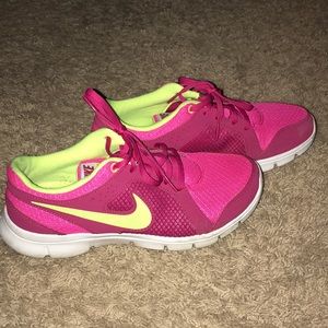 Nike running shoes, size 7Y, 8 in women’s